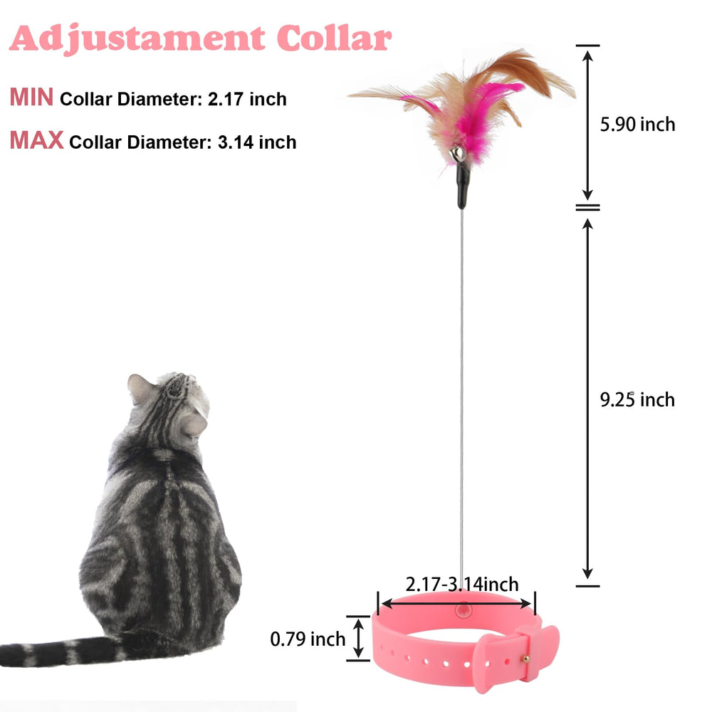 Kalamanda baguette-jouet-chat acier flexible, interaction dynamique