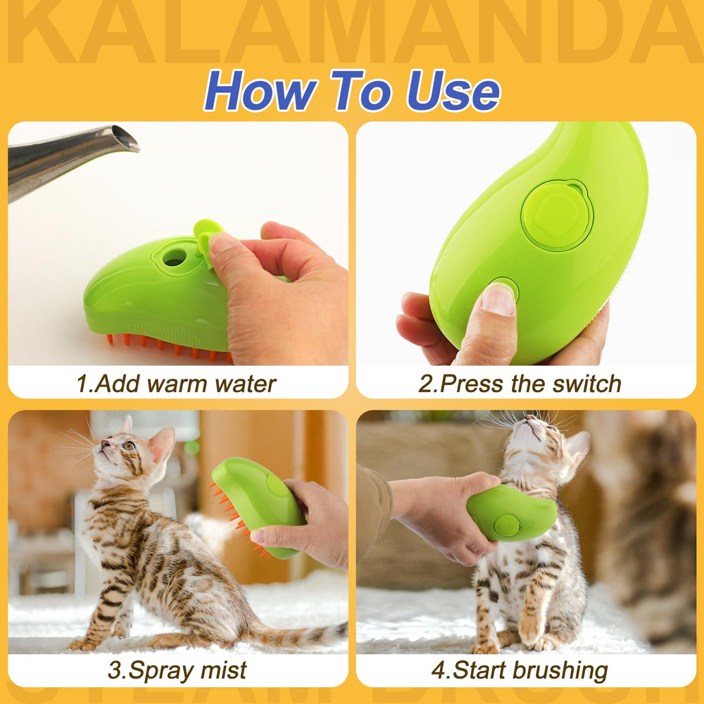Brosse KALAMANDA-adaptee-pour-tous-animaux convient aux chats et chiens.