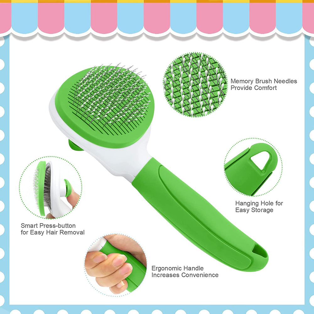Brosse Kalamanda pour chat avec aiguilles métalliques et massage léger