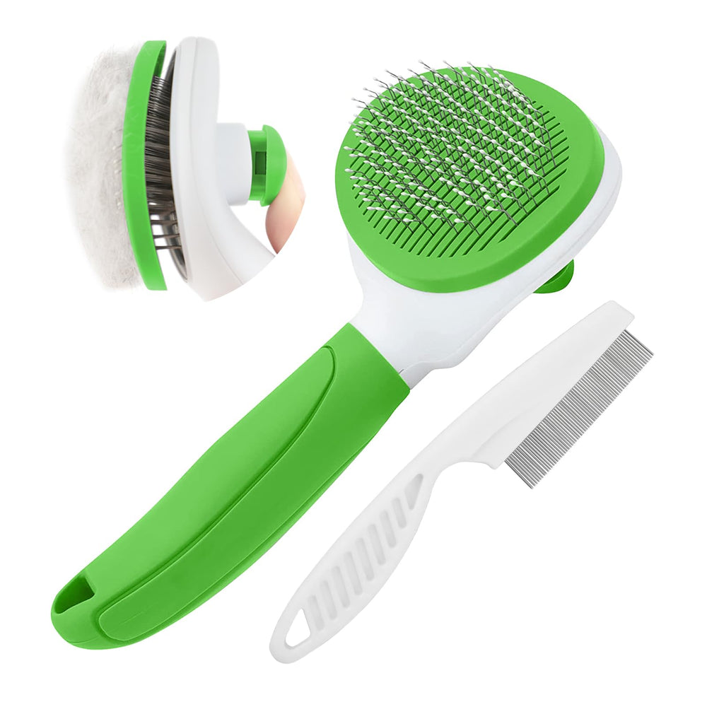Brosse Kalamanda pour chat d'intérieur, pointes métalliques démêlant en douceur