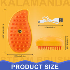 Kalamanda 3 en 1: démêlage, spray nettoyant et massage.