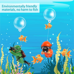 KALIONE accessoire d'aquarium plongeur miniature: apporte une touche adorable