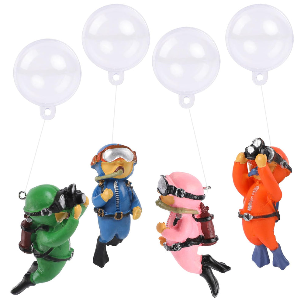 KALIONE plongeur flottant: décor d'aquarium mignon qui anime l'ensemble