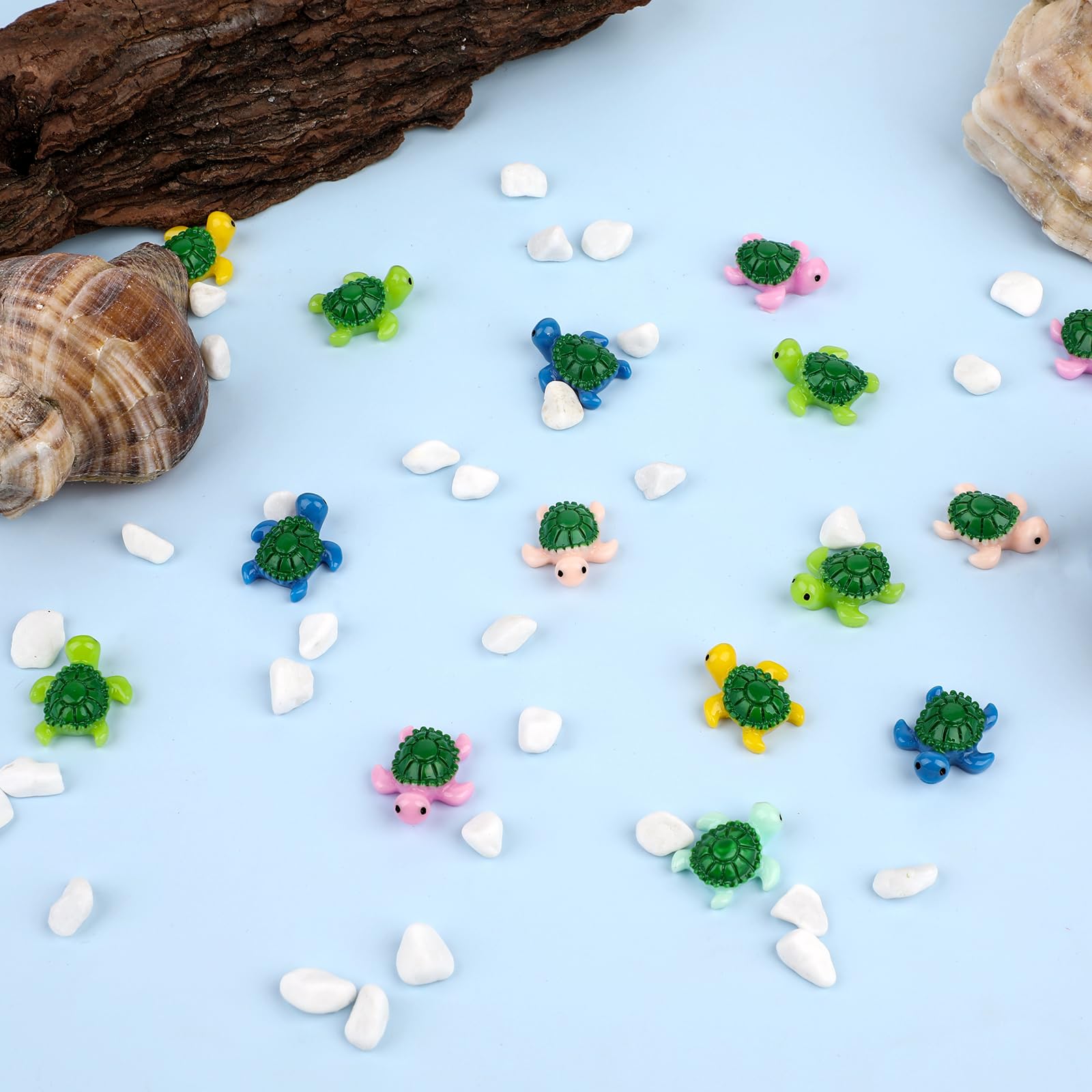 Tortue Kalione jaune, éclat lumineux pour les compositions miniatures