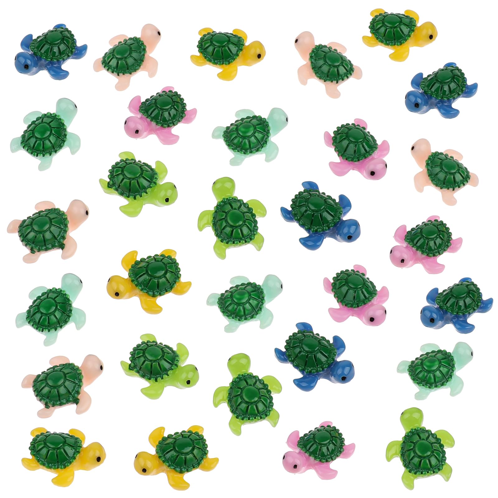 Tortue miniature Kalione verte, décor intérieur et micro-jardin