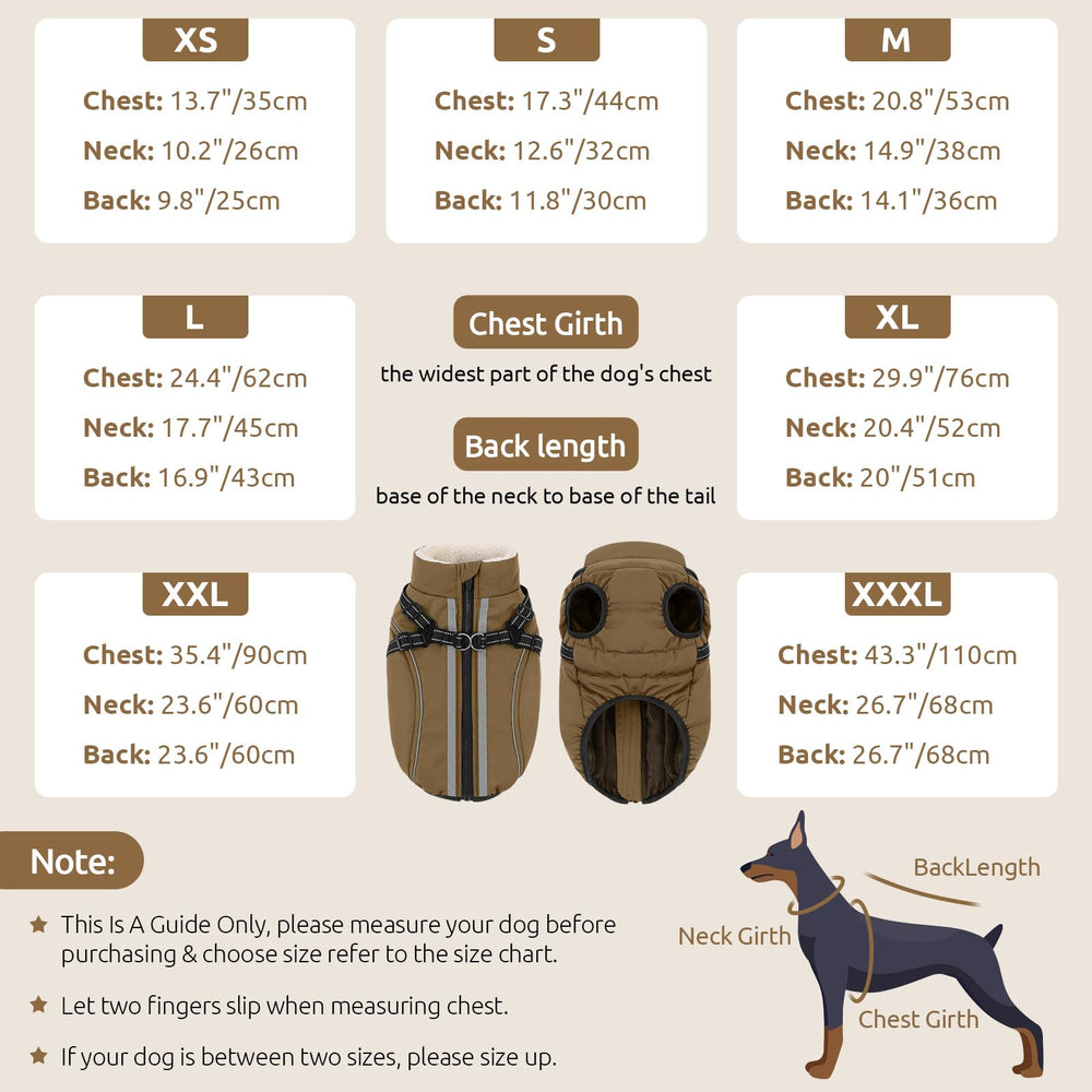 Confort intérieur du manteau d’hiver pour chien KAMA BRIDAL, douceur et chaleur durable.