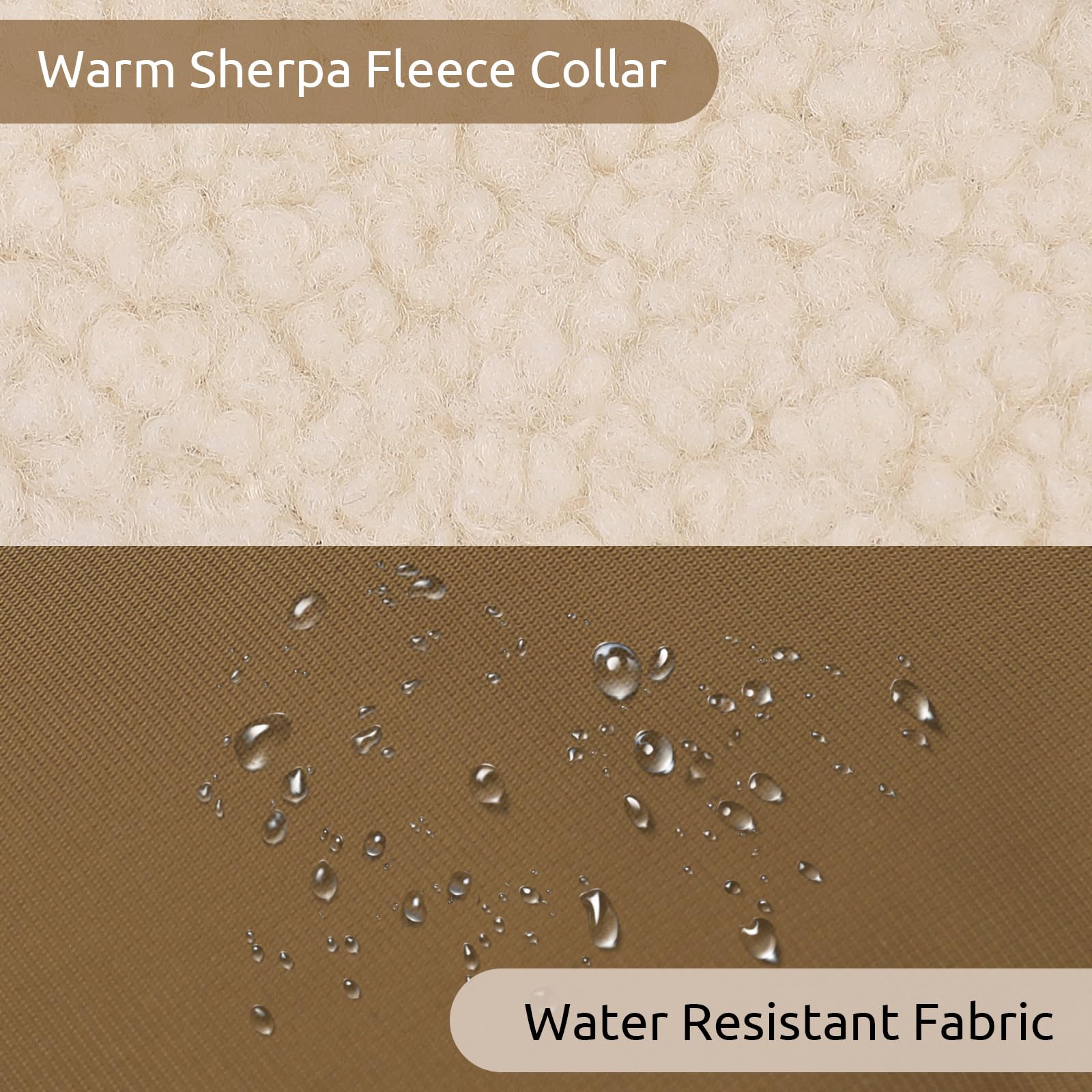 Fermeture zippée lisse du manteau chien KAMA BRIDAL, habillage rapide et sûr.