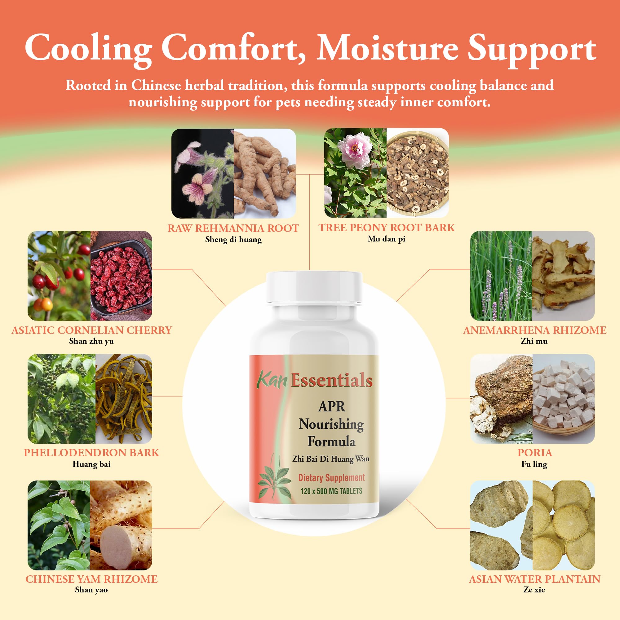 Kan Herbs APR Formule Nourrissante — packaging soigné reflétant une fabrication californienne rigoureuse