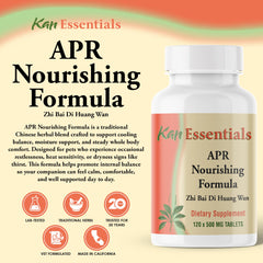 Kan Herbs APR Formule Nourrissante — tablettes faciles à administrer pour une routine quotidienne