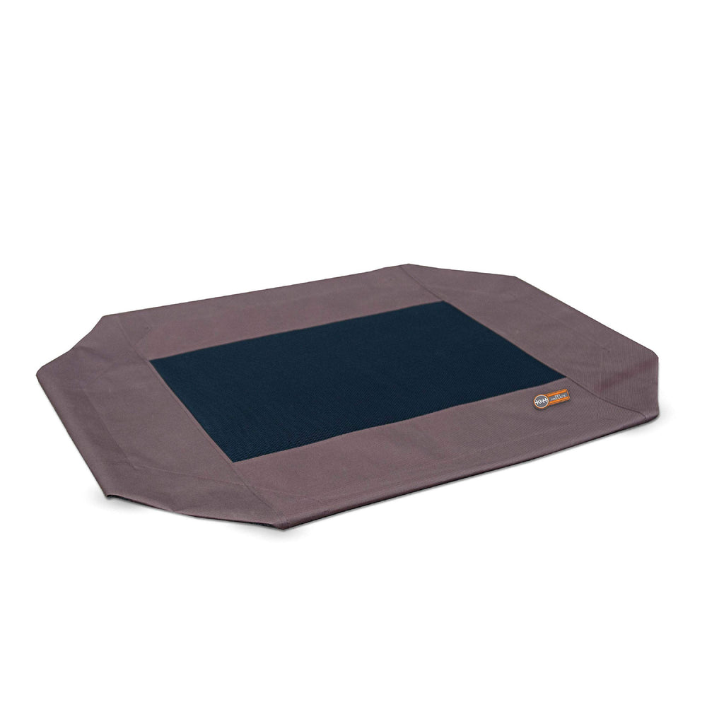 Housse de remplacement K&H Pet Cot grande taille chocolat 42x30 prête à l’emploi.