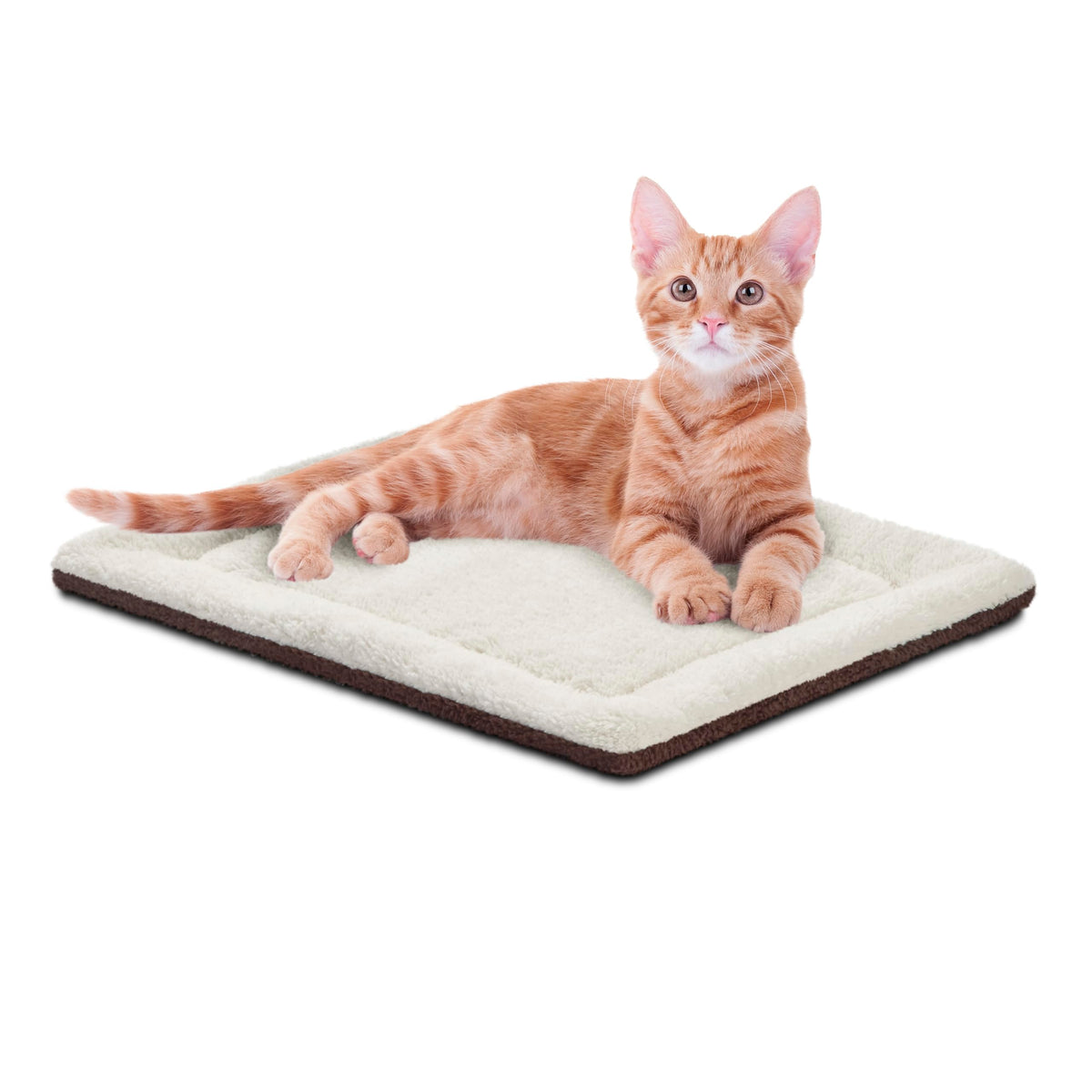 Tapis auto-chauffant K&H pour chat, vue d’ensemble chaude et réconfortante.