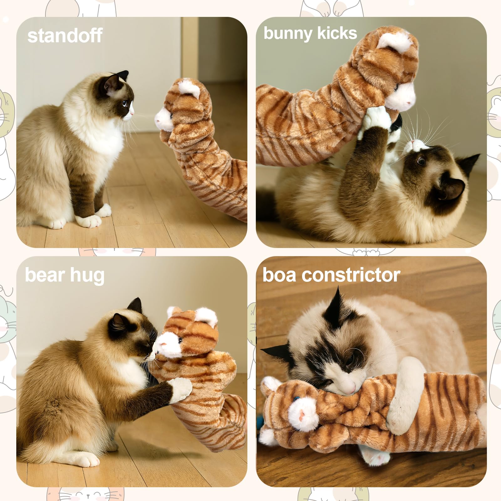 Poisson catnip Kapawze, stimulant les instincts de chasse et le divertissement du chat.