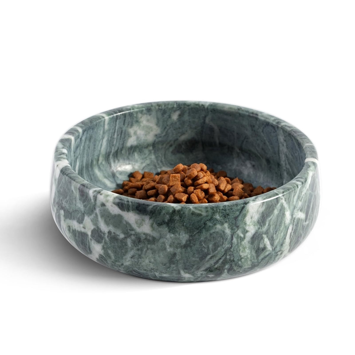 Bol Karibiber en marbre naturel vert indien, durable et facile à nettoyer.