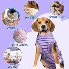 Karoku veste recovery chien avant permet l’urination grâce à l’ouverture.