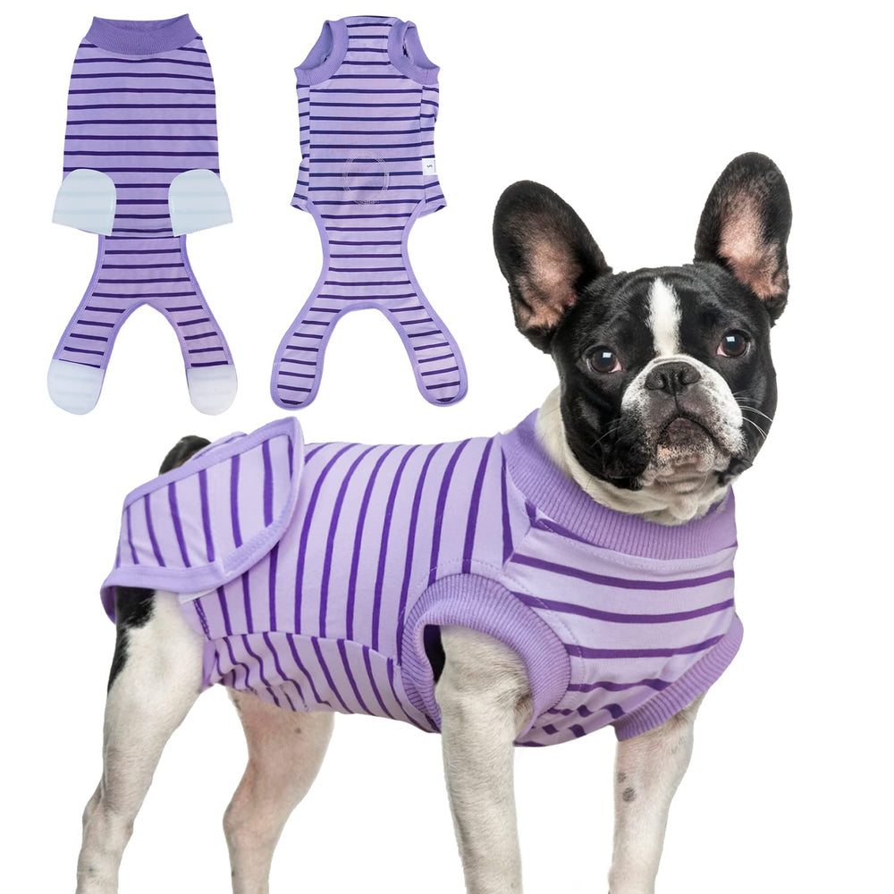 Karoku combinaison recovery chien avant protège les plaies et favorise la mobilité.