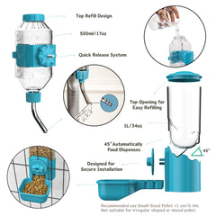 Kassiva distribution d'eau automatique, facilite l'hydratation des compagnons.