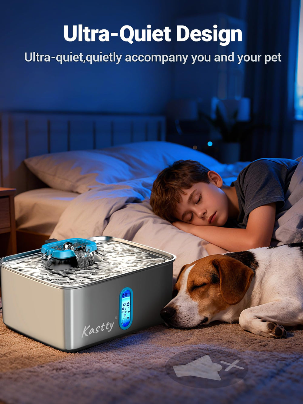 Kastty corps en acier inox 304, durable et sûr