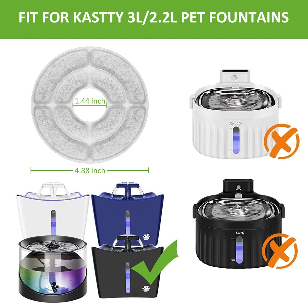 Filtre Kastty L01 stockage individuel, hygiène durable.