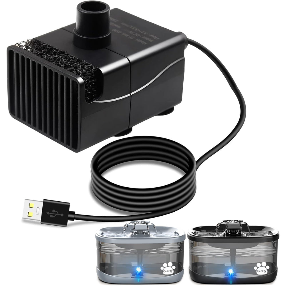 Kastty pompe de fontaine pour chien avec capacité 9L pour hydratation continue