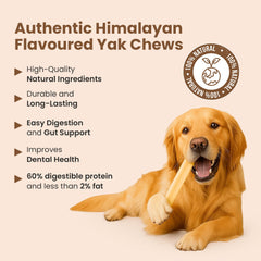 KATHMANDU'S friandises yak sans additifs, ingrédients simples et naturels.