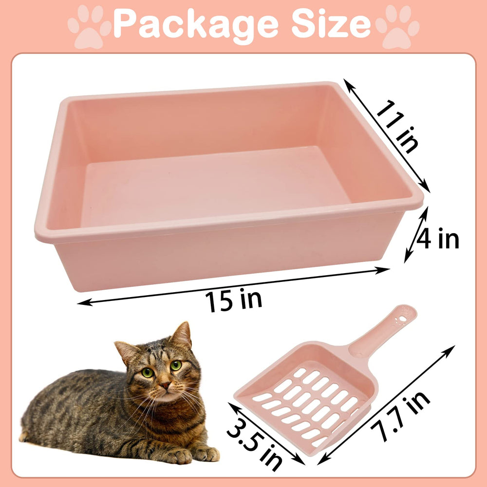 Kathson bac-litiere-pp durable, léger et sûr pour usage prolongé.