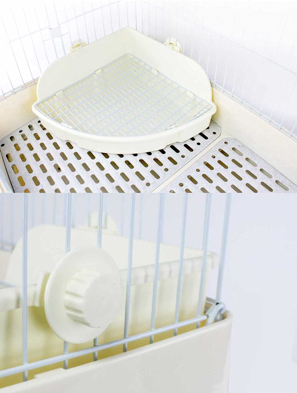 Kathson bouton rotation : fixation sûre à la cage pour éviter les déplacements.