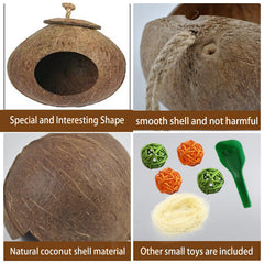 Kathson deco nid coquille coco cage, solution décorative et fonctionnelle.