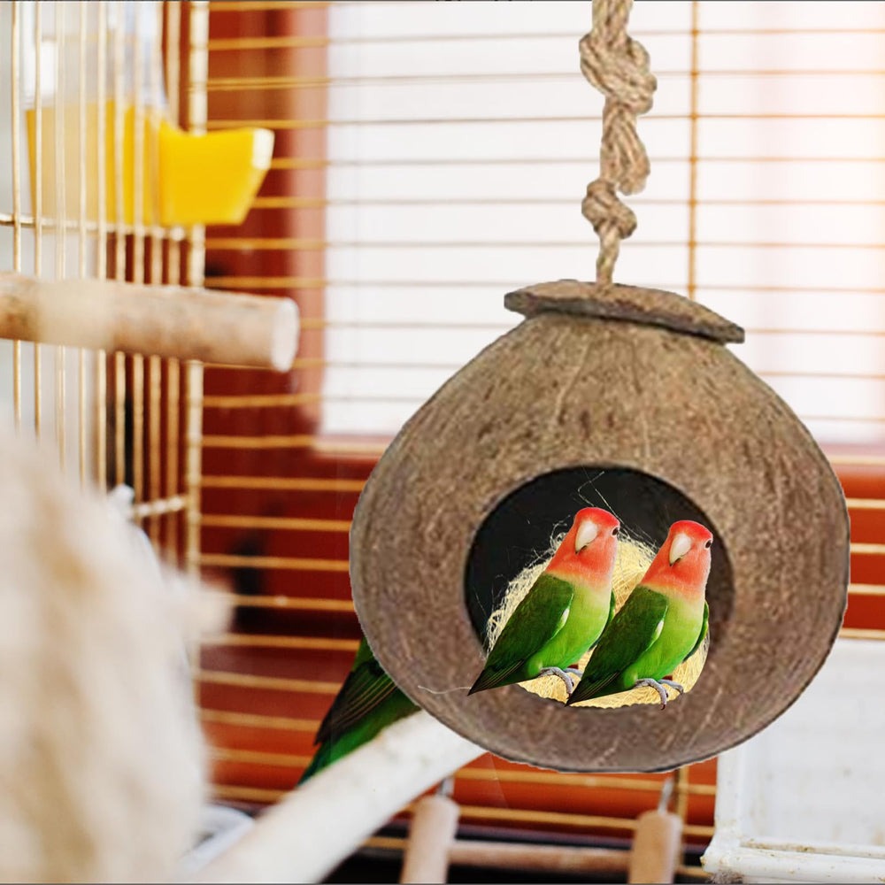 Kathson dimensions nid, taille adaptée pour petits et moyens oiseaux.