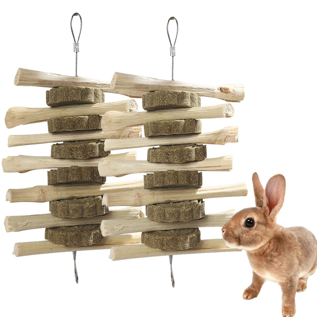Kathson gourmandises-cochon-d-inde-suspendues: mastication et enrichissement pour cochon d’Inde.