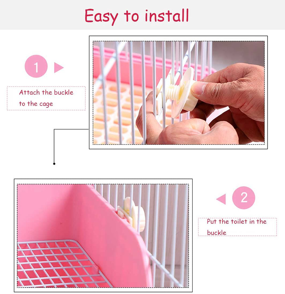Kathson grille inox base : base robuste et durable pour la cage.