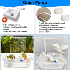 Kathson-materiaux-sans-toxines: durable et sûr pour les oiseaux.