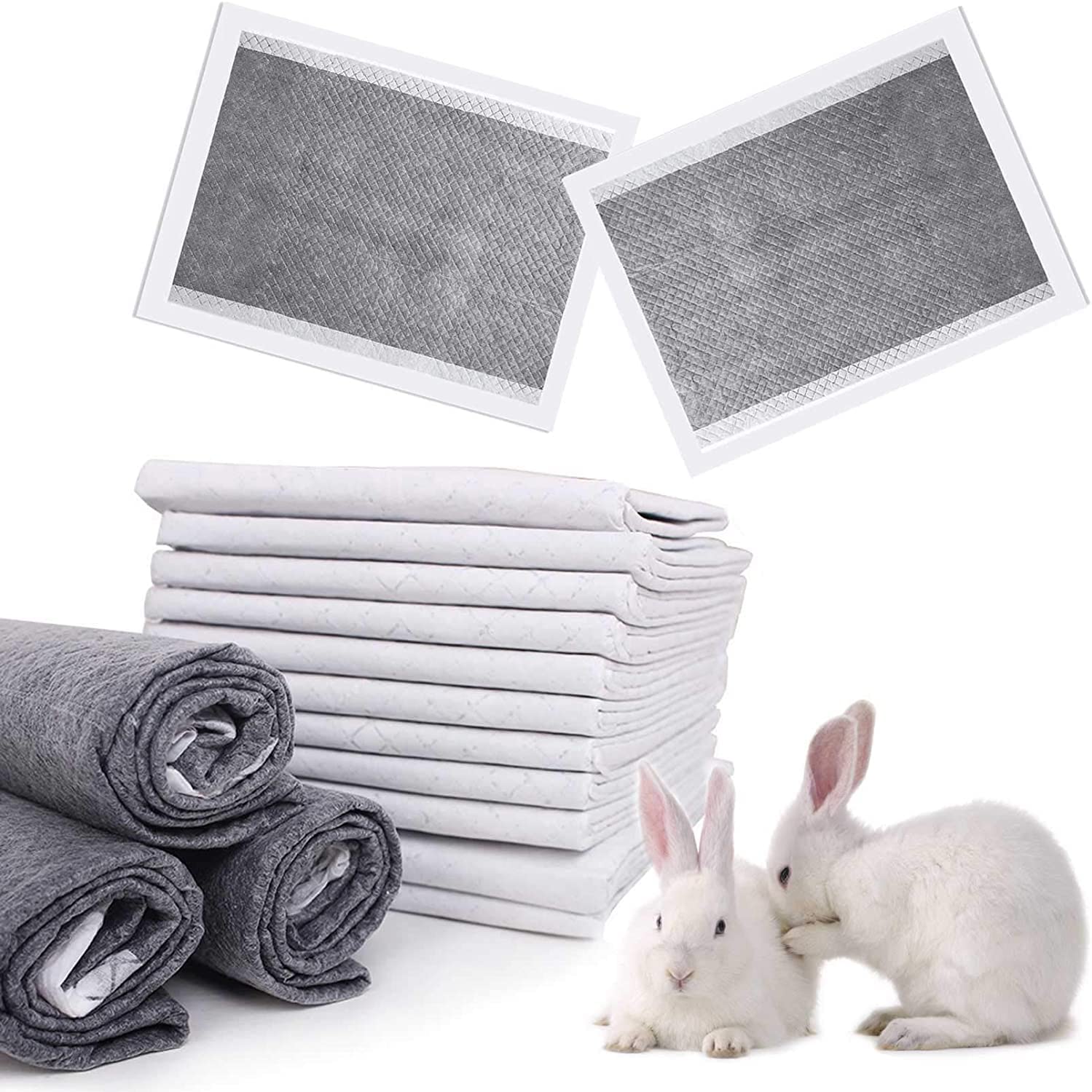 kathson tapis-litiere cage absorption rapide, surface reste sèche après utilisation