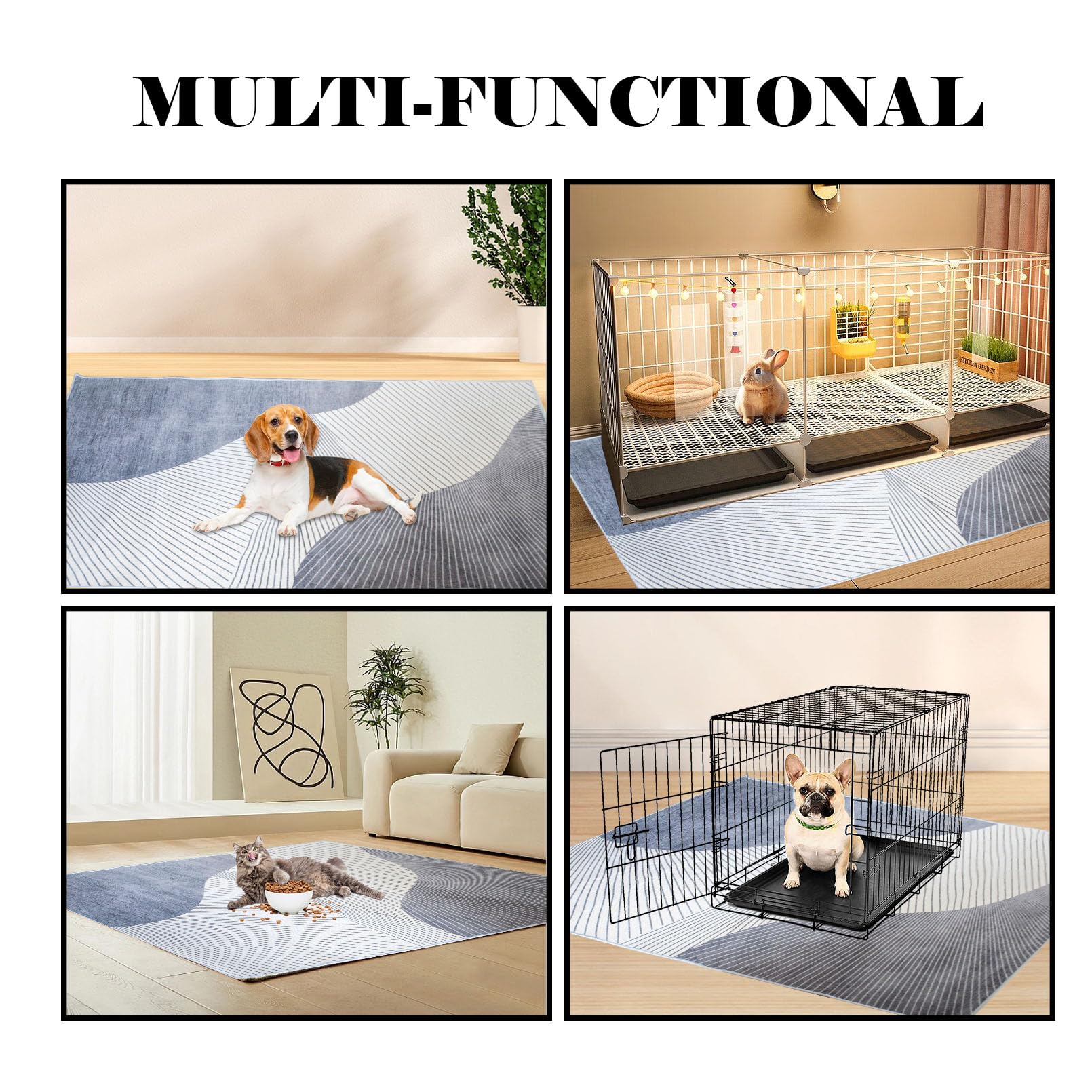 Kathson tapis sol doux pour petits animaux apportant chaleur et confort.