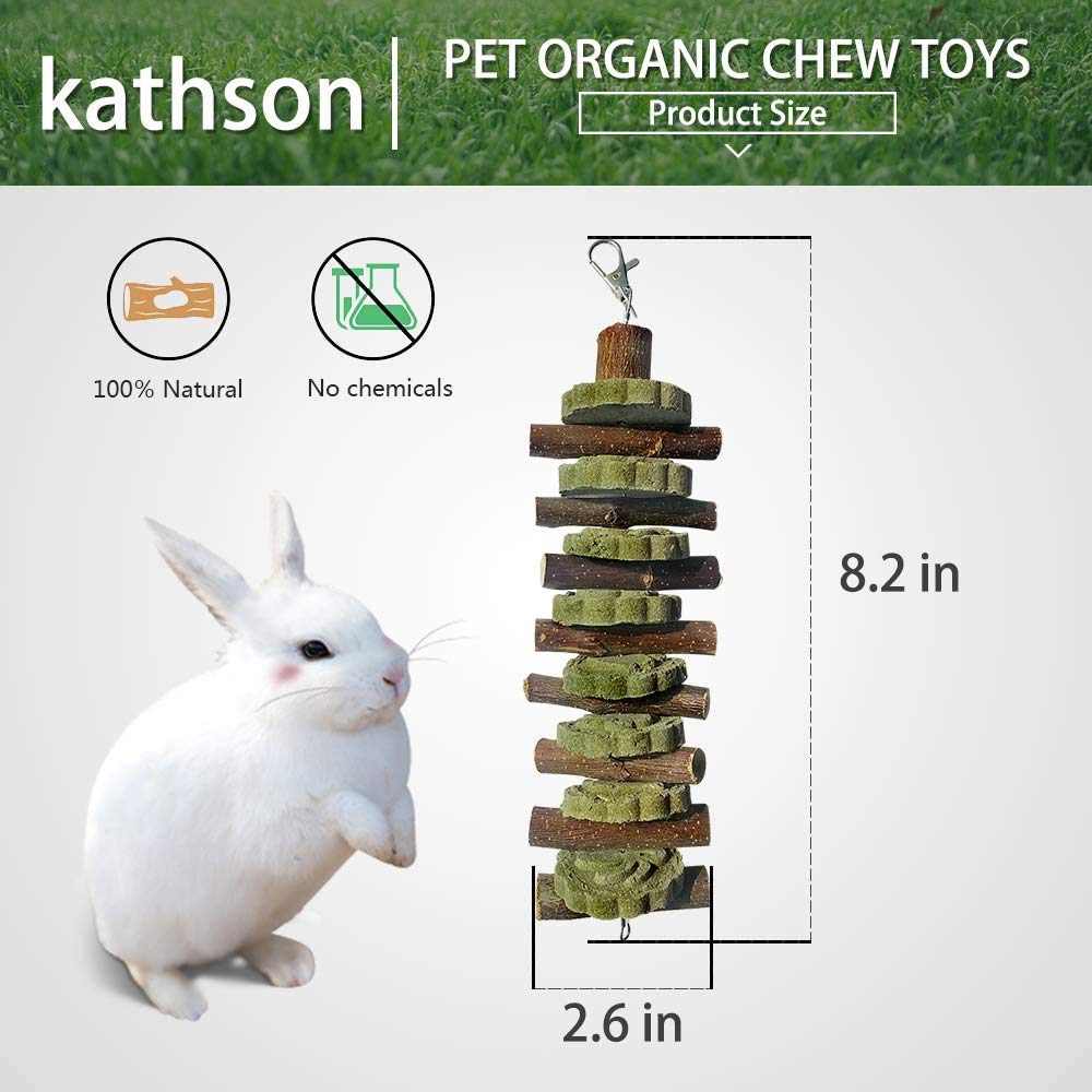 Kathson tranche gâteau alfalfa — texture dure pour dentition saine.