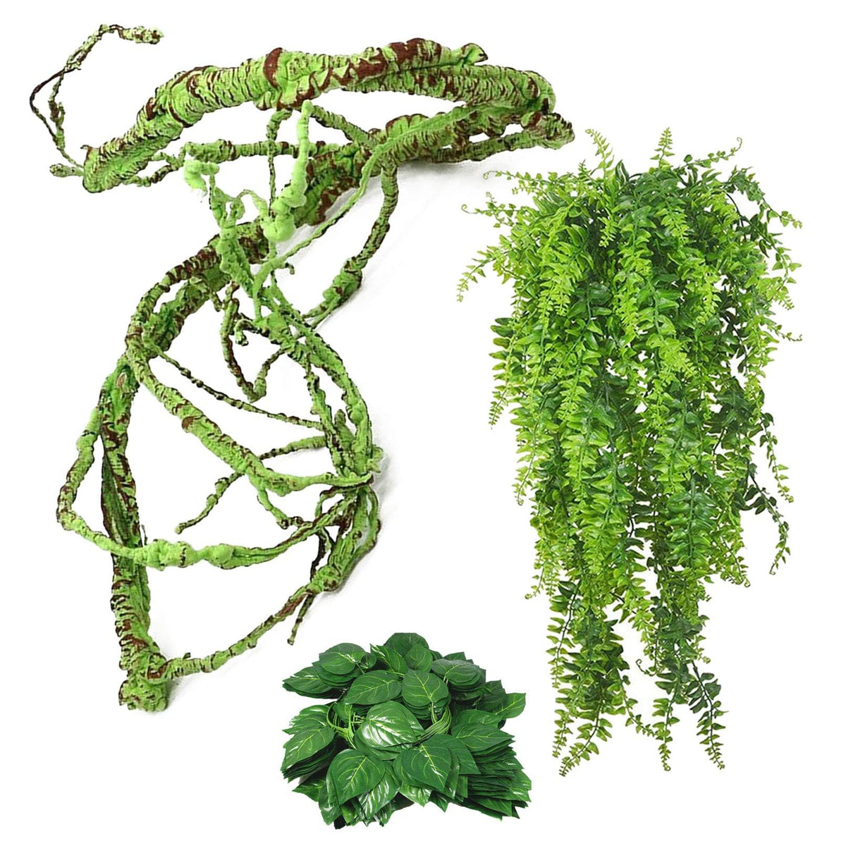 Kathson vignes jungle flexibles pour créer un décor naturel dans le terrarium.
