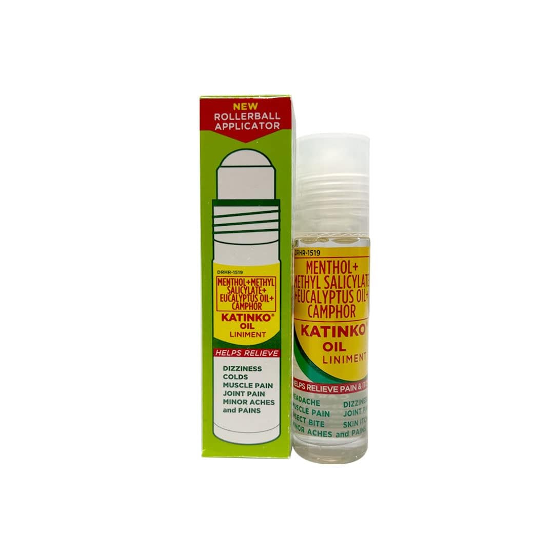 Katinko Rouleau Huile – format voyage compact idéal pour la trousse de toilette.