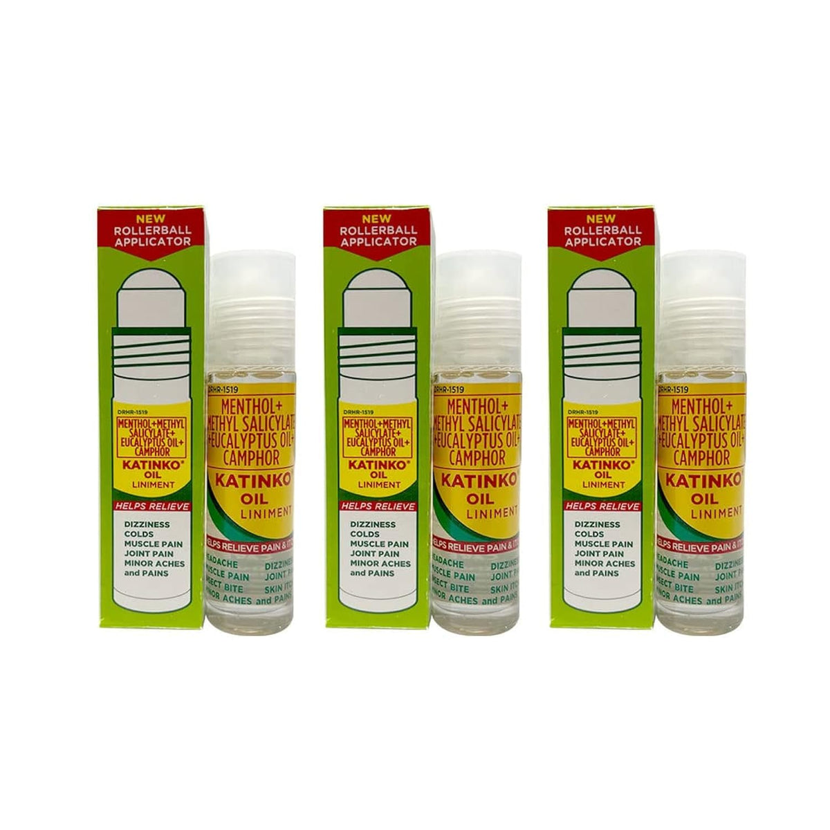 Katinko Rouleau Huile – emballage triple pratique pour voyage et rangement.