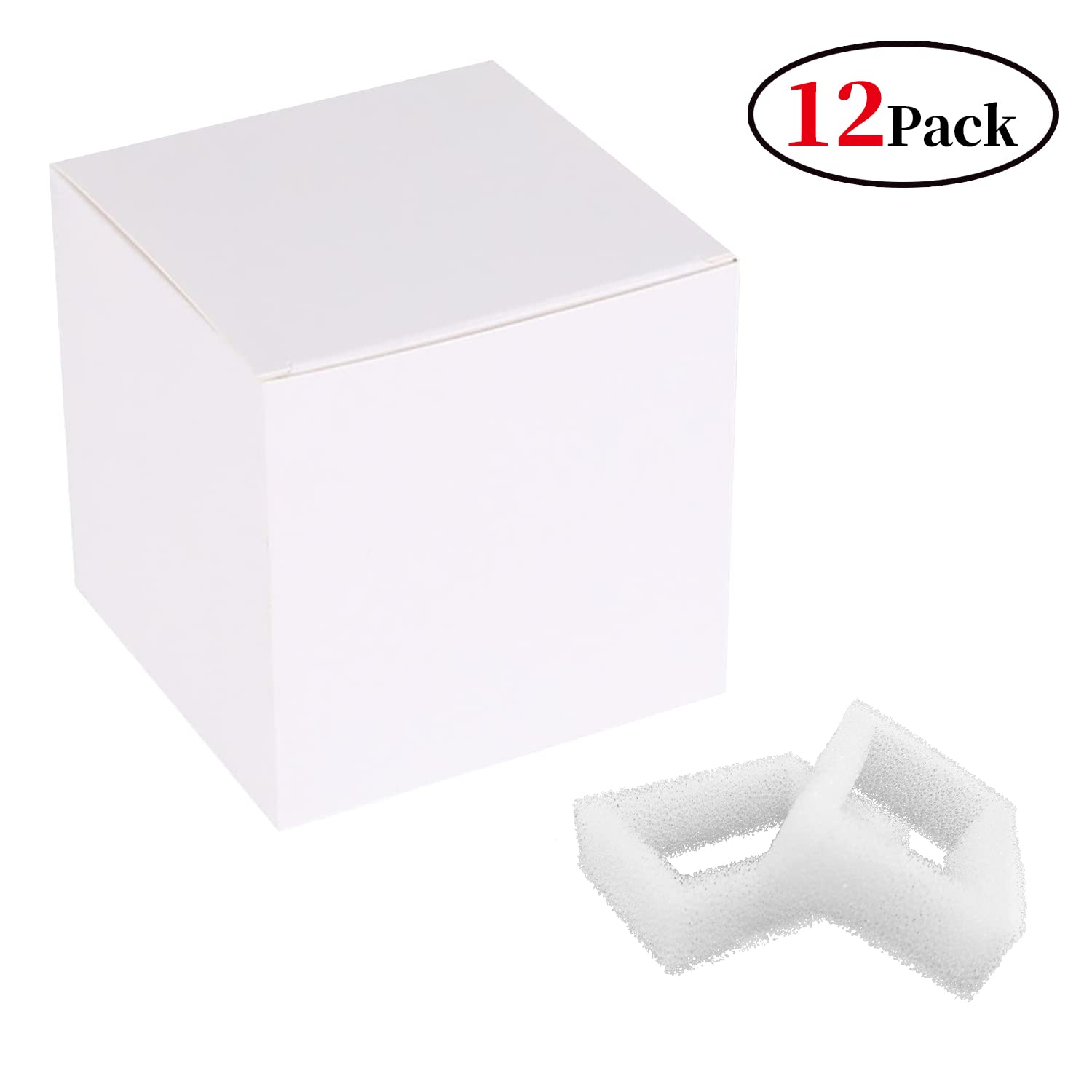 Mousse-filtre dense assure eau plus propre pour votre animal.