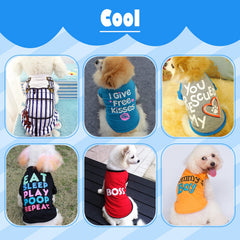 Maillot Katolk vert pour petit chien, doux et facile à enfiler.