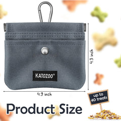 Poche frontale KATOZOO offrant espace supplémentaire pour clés et petites affaires.