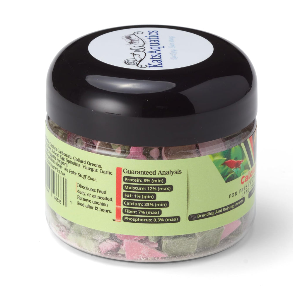 KatsAquatics Calcium + Nutrition, coquilles des invertébrés devenant plus solides.