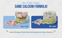 KatsAquatics Calcium + Nutrition, gros plan sur les tablettes nutritionnelles.