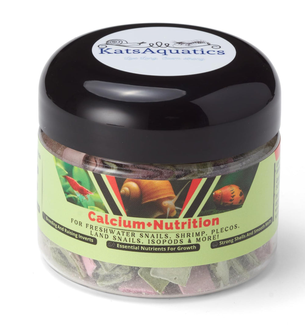KatsAquatics Calcium + Nutrition, tablettes qui ne se dissolvent pas dans l’eau.