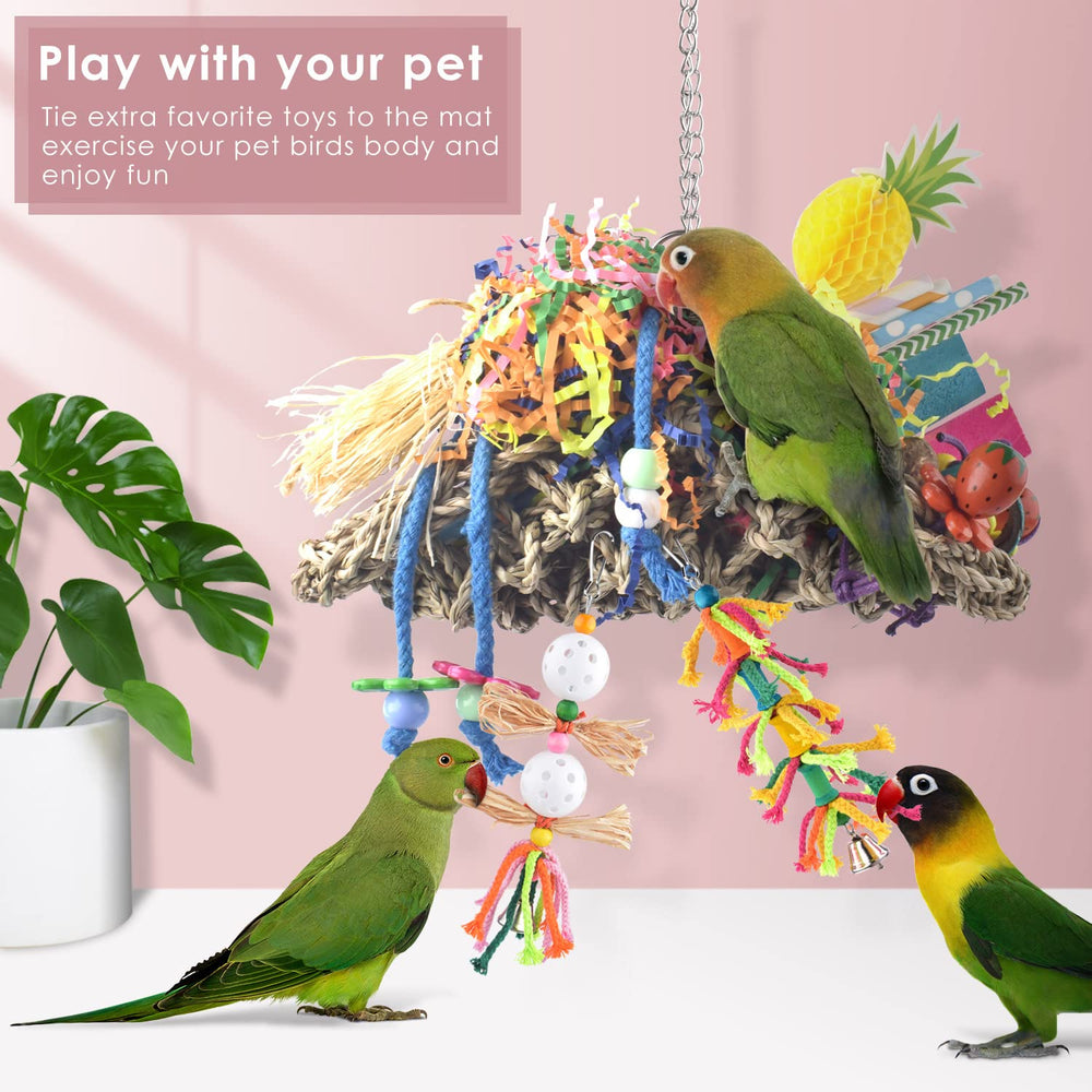 Décor et accessoire d’habitat Katumo, apporte style et divertissement à l’habitat oiseau.