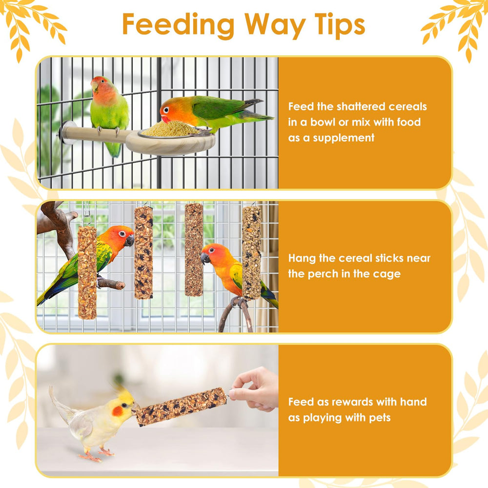 KATUMO emballage colore pour friandises oiseaux – rangement pratique.