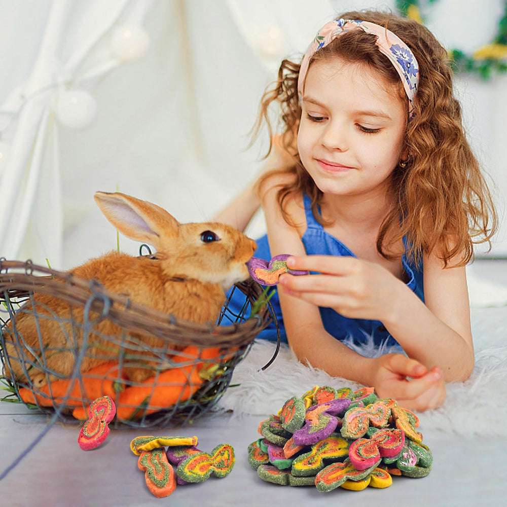 KATUMO jouets à mâcher pour lapin forme mignonne et taille adaptée.