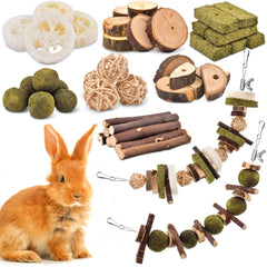 KATUMO jouet à mâcher lapin tiges de pomme naturelles digestion améliorée