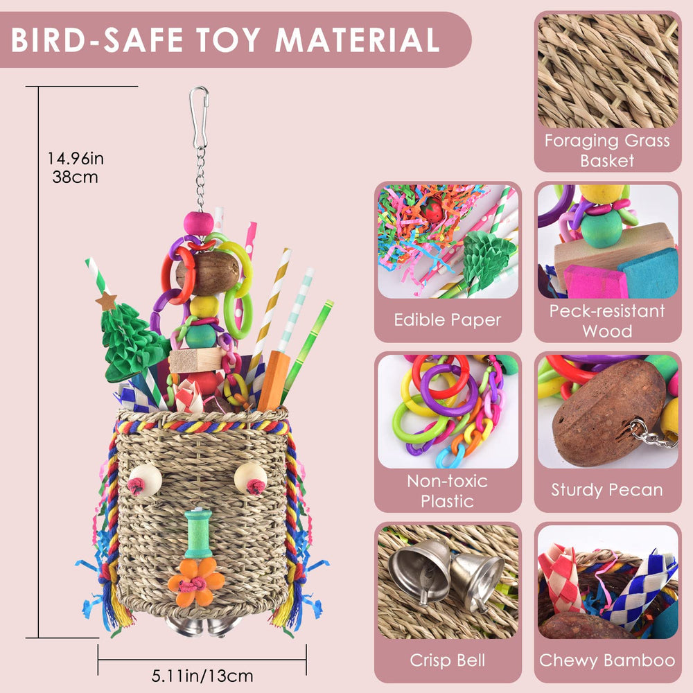 Jouets en perles de bois KATUMO pour mastication et enrichissement