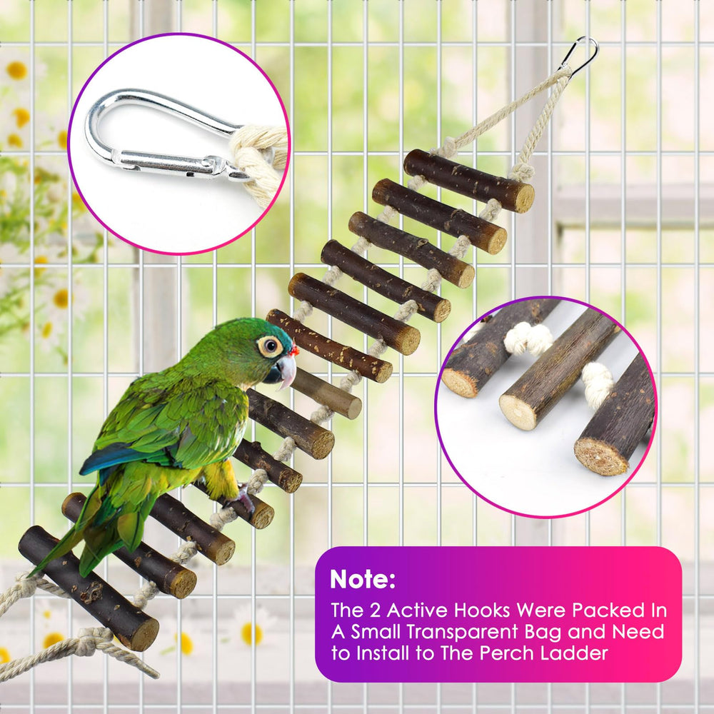 KATUMO perchoir bois petit oiseau — surface agréable pour se percher.