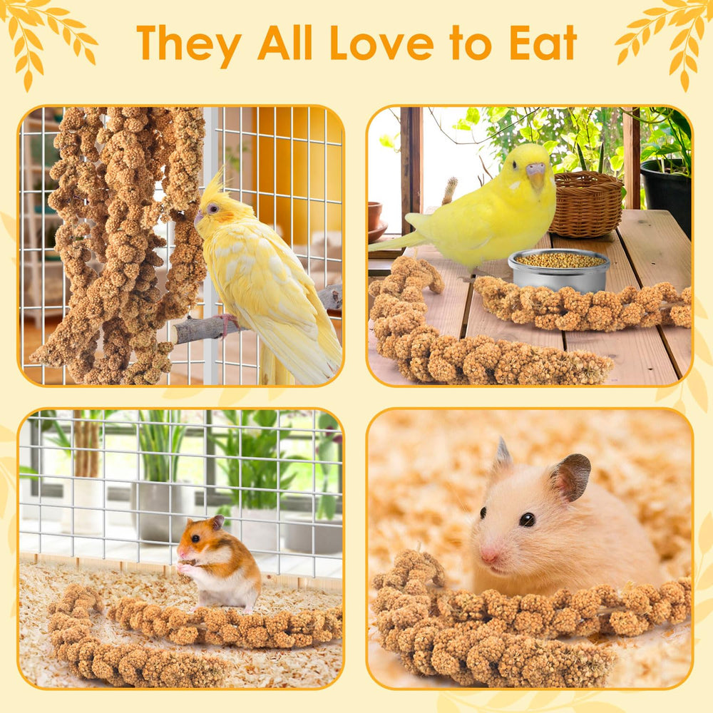 KATUMO Utilisation quotidienne avec millet spray: snack pratique pour les moments de pause.